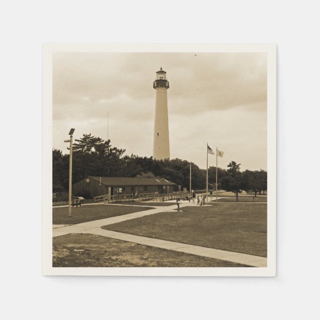 Serviette En Papier May Lighthouse (Devant)