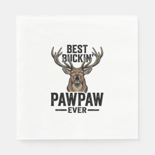 Serviette En Papier Meilleur Buckin Pawpaw Vintage Chemise de Chasse a