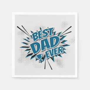 Serviette En Papier Meilleur père