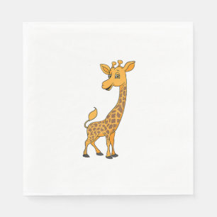 Serviette En Papier Meilleure Giraffe Art Pour Hommes Femmes Giraffe A