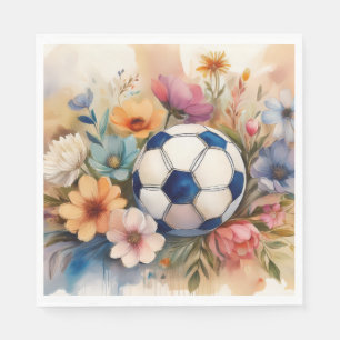 Serviette En Papier Meilleure Maman de Footballeur Jamais - MAMAN desi