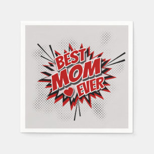 Serviette En Papier Meilleure maman jamais