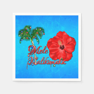 Serviette En Papier Mele Kalikimaka