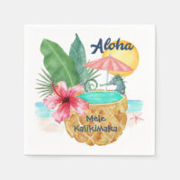 Mele Kalikimaka Ananas de mer Tropical