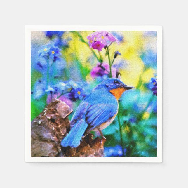 Serviette En Papier Melody Meadow (Devant)