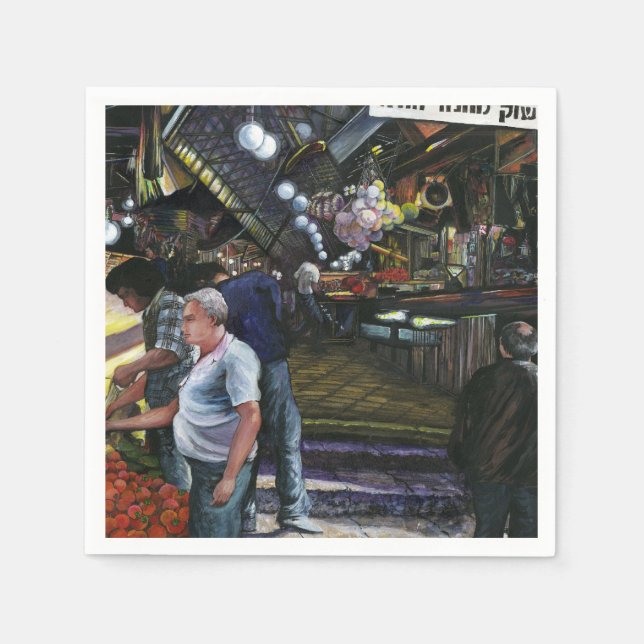 Serviette En Papier Men of Commerce (Devant)