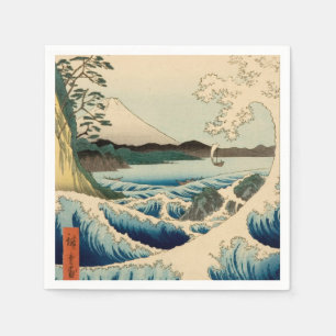 Serviette En Papier Mer japonaise de Satta Hiroshige Art