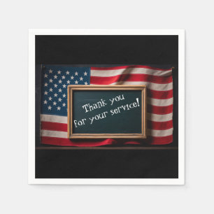 Serviette En Papier Merci oui pour votre service !