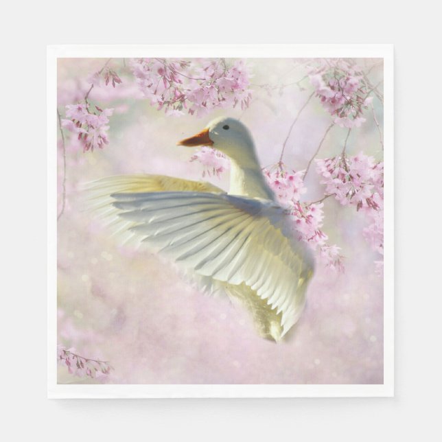 Serviette En Papier Mère Goose (Devant)