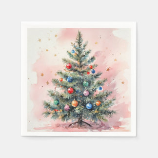 Serviette En Papier Merry Christmas Napkins.