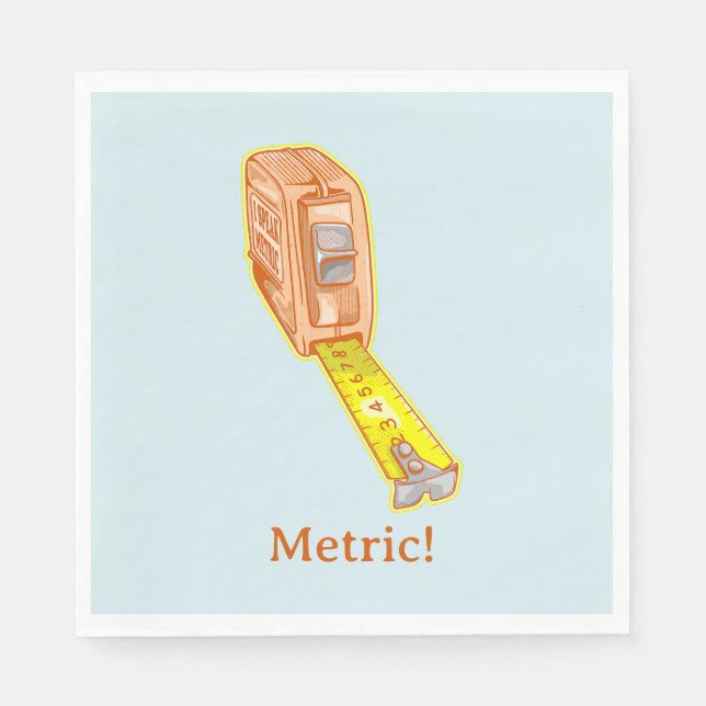 Serviette En Papier Mesure de bande système de mesure (Devant)