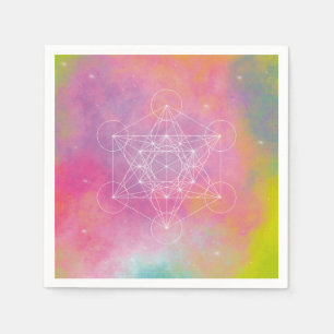 Serviette En Papier Métatron zen archange