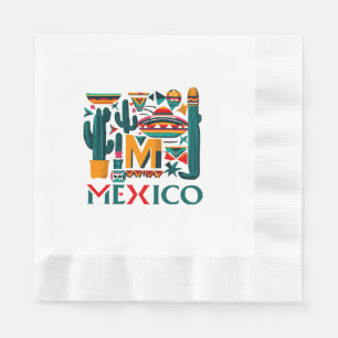 SERVIETTE EN PAPIER MEXIQUE