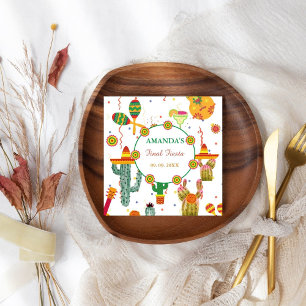 Serviette En Papier Mexique Taco Bout Amour Fête des mariées Fête Favo