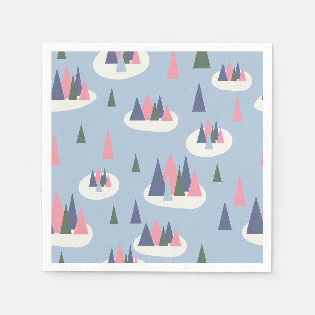 Serviette En Papier Mi-siècle (Devant)