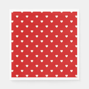 Serviette En Papier Micro Coeurs