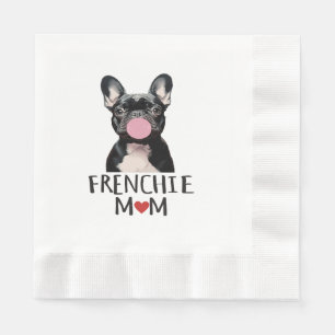 Serviette En Papier Mignon bouledogue français