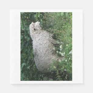 Serviette En Papier Mignonette Gourmande Manger Déjeuner Napkins