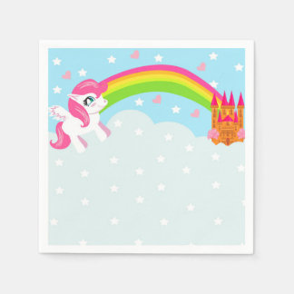 Serviette En Papier mignonne licorne Napkin