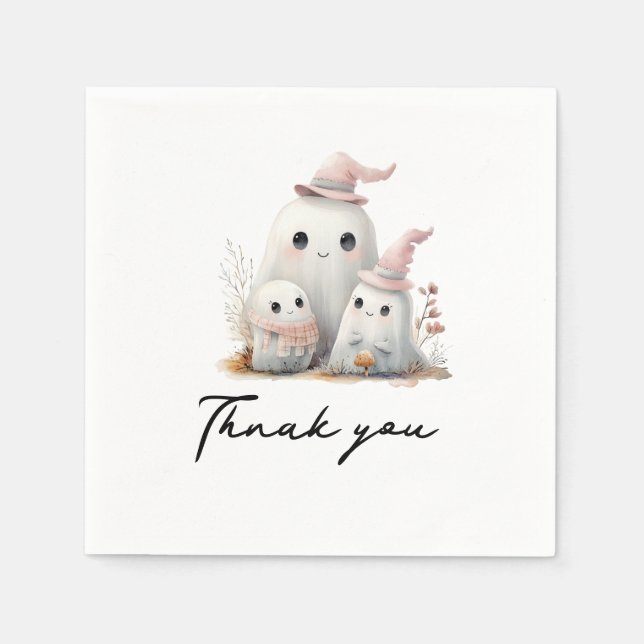 Serviette En Papier mignonne petite fille de garçon Premier Baby showe (Devant)