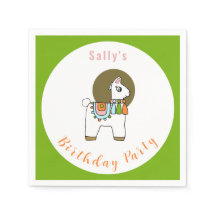 Mignonne pinata llama fête du Jeudi