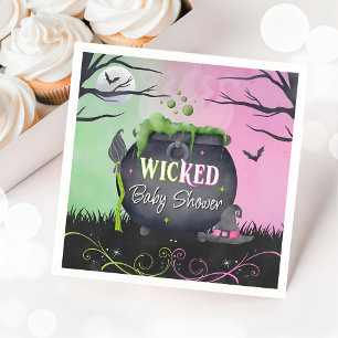 Serviette En Papier Mignonnes serviettes pour baby shower d'Halloween
