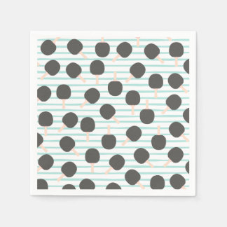 Serviette En Papier Mignons mouchoirs en papier de tennis de table