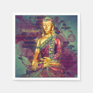 Serviette En Papier Mindfulness Bouddha