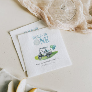Serviette En Papier Mini-Golf Trou-En-Un