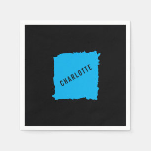 Serviette En Papier Minimaliste Élégant Classique Professionnel Propre