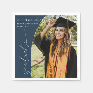 Serviette En Papier Minimaliste Minimal Photo Arche Graduation