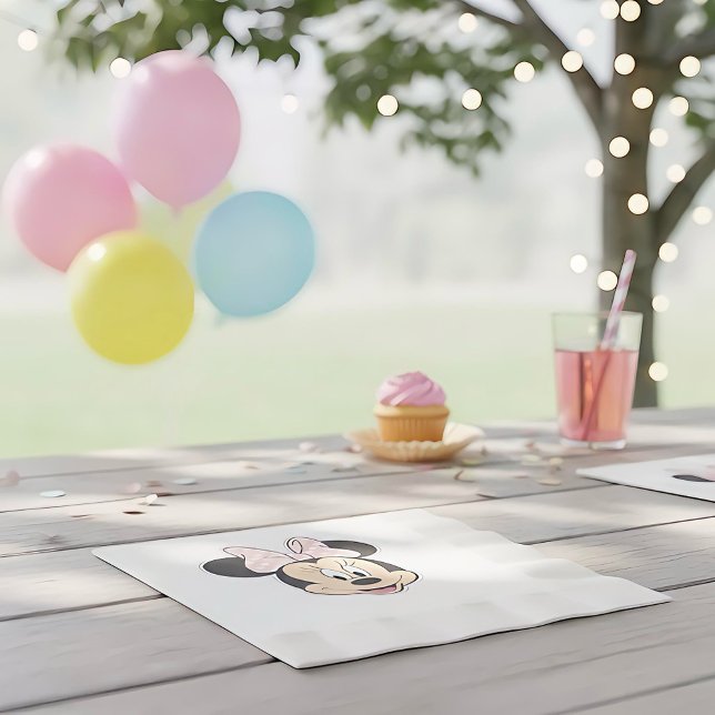 Serviette En Papier Minnie Napkins (Créateur téléchargé)