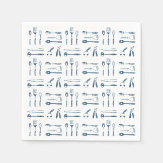 Serviette En Papier Minuscules ustensiles de cuisine