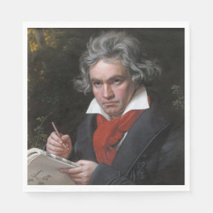 Serviette En Papier Missa Solemnis : Ludwig Beethoven Musique classiqu