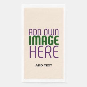 SERVIETTE EN PAPIER MODELE DE TEXTE D'IMAGE NATURELLE SIMPLE ET MODIFI