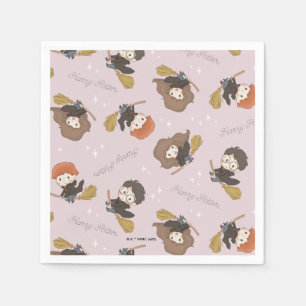 Serviette En Papier Modèle de vol HARRY POTTER™, Hermione et Ron