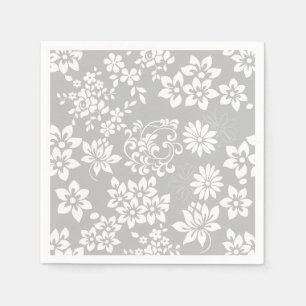 Serviette En Papier Modèle floral.b