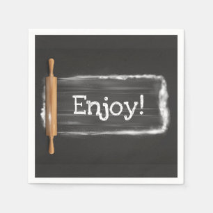 Serviette En Papier Moderne minimaliste profiter