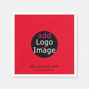 Serviette En Papier Moderne Professionnel Personnalisé Business Chic R