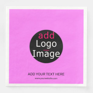 Serviette En Papier Moderne Professionnel Personnalisé Business Chic R