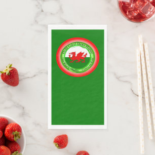 Serviette En Papier Modifier le dragon gallois correspondant à la Sain