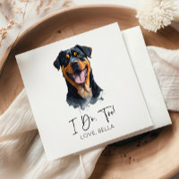 Moi Aussi ! Mariage de chien Rottweiler