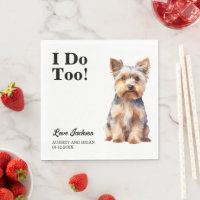 Moi Aussi ! Yorkshire Terrier Chien mariage animal