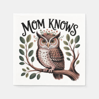 Serviette En Papier Mom Knows