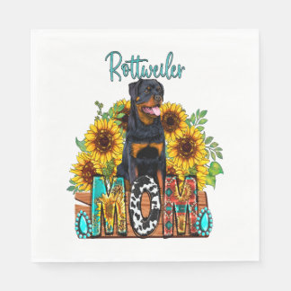 Serviette En Papier MOM Rottweiler