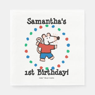 Serviette En Papier Mon anniversaire de Maisy d'ami