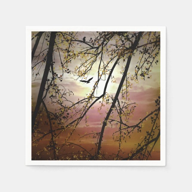 Serviette En Papier Mon temps pour voler (Devant)