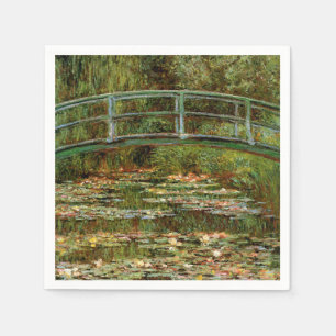 Serviette En Papier Monet Pont Japonais Giverney