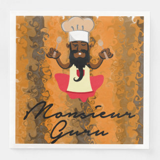 Serviette En Papier Monsieur Guru