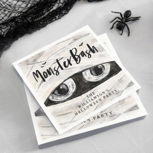 Serviette En Papier Monster Bash Éffrayant Wrapmy Maman Halloween Part